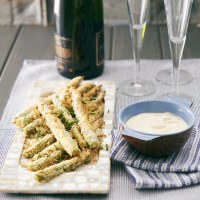 Crunchy Aioli Asparagus